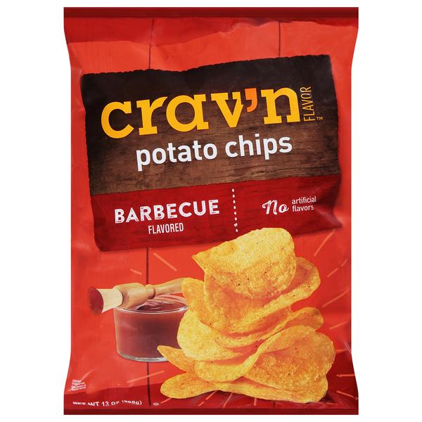 CRAV\u0027N FLAVOR POTATO CHIP BBQ