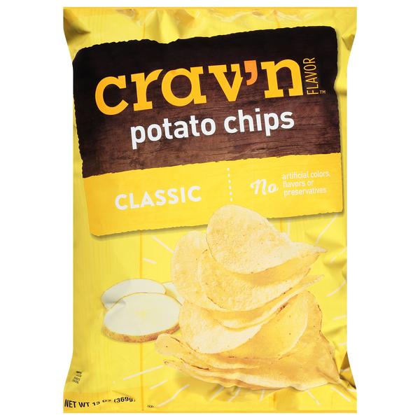 CRAV\u0027N FLVOR POTATP CHIP PLAIN