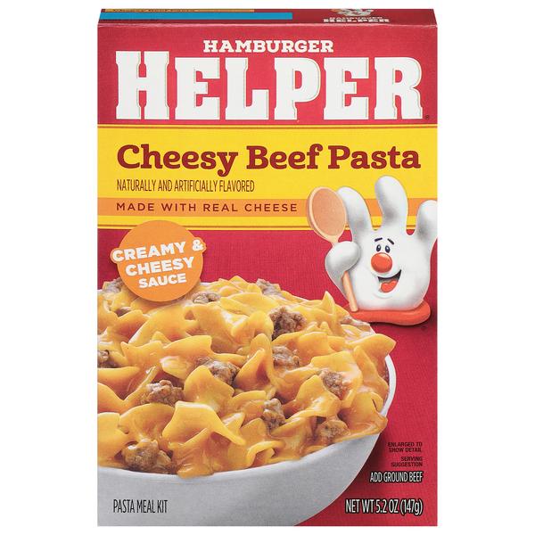 HAMBURGER HELPER CHEESY BEEF PASTA